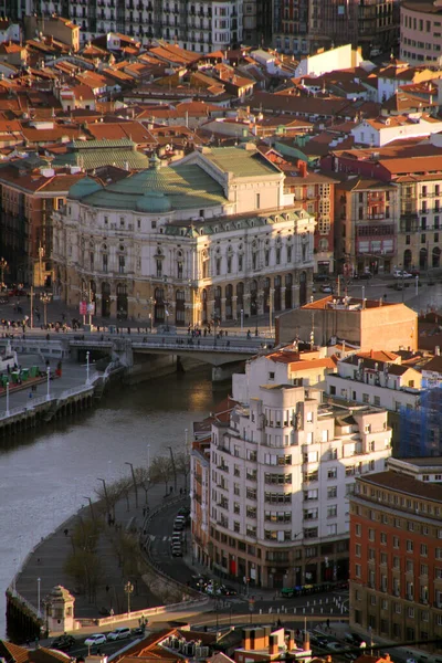 Utsikt Över Bilbao Från Kulle — Stockfoto