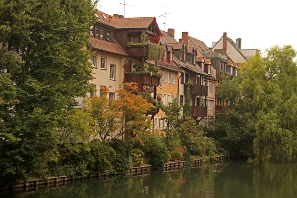 Widok Stare Miasto Nuremberg — Zdjęcie stockowe