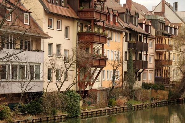 Widok Stare Miasto Nuremberg — Zdjęcie stockowe