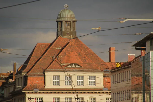 Utsikt Över Den Gamla Staden Nürnberg — Stockfoto