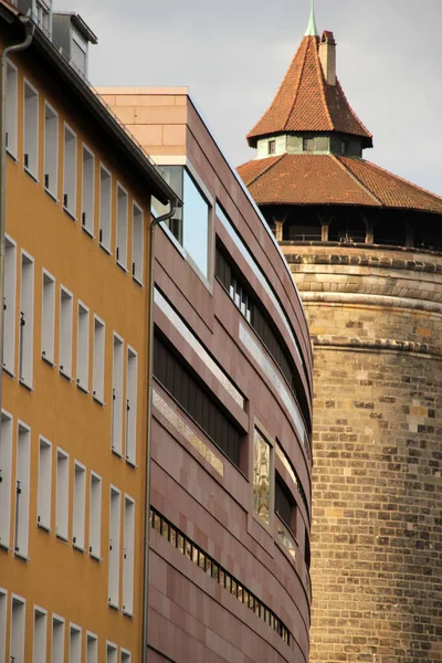 Uitzicht Oude Stad Van Nuremberg — Stockfoto
