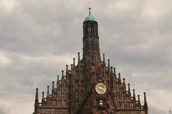 Vista Del Casco Antiguo Nuremberg — Foto de Stock