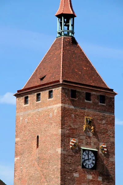 Vista Cidade Velha Nuremberga — Fotografia de Stock