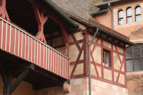 Blick Auf Die Nürnberger Altstadt — Stockfoto