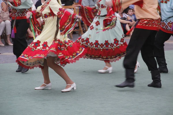Exposición Danza Folclórica Rusa Festival Callejero —  Fotos de Stock