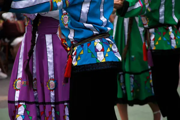 Mostra Danza Popolare Russa Festival Strada — Foto Stock