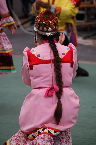 Baile Folclórico Ruso Festival Callejero —  Fotos de Stock