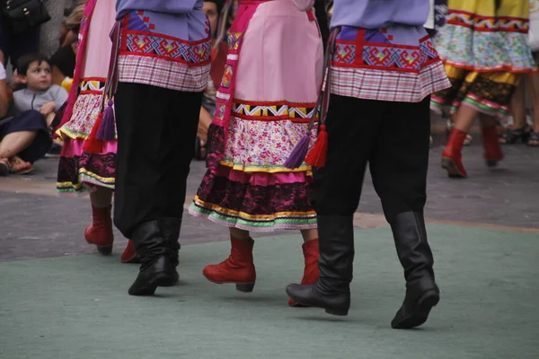 Dança Popular Russa Festival Rua — Fotografia de Stock
