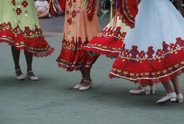 Rysk Folkdans Gatufestival — Stockfoto