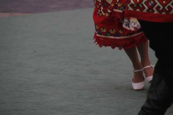 Russian Folk Dance Street Festival — Stock Photo, Image