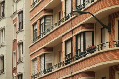 Bilbao mahallesinde bir bina.