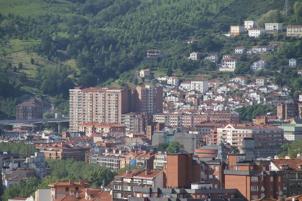 Gebäude Einem Viertel Von Bilbao — Stockfoto