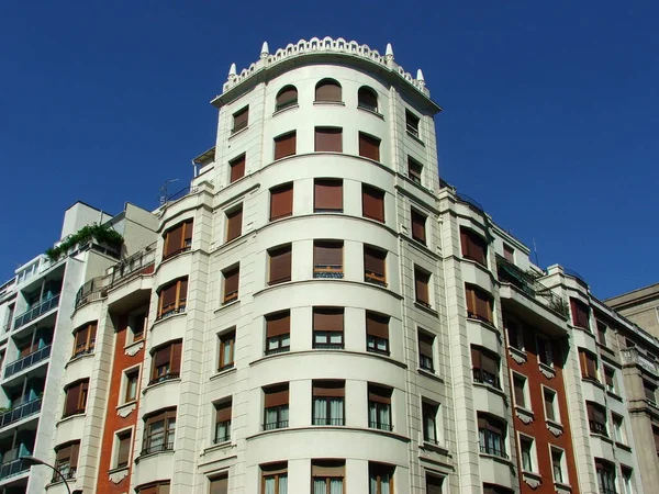 Κτίριο Γειτονιά Του Μπιλμπάο — Φωτογραφία Αρχείου