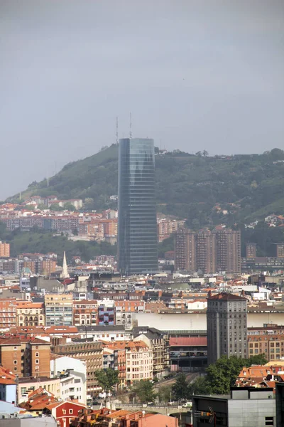 Gebäude Einem Viertel Von Bilbao — Stockfoto