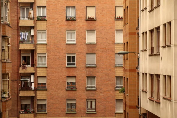 Building Neighborhood Bilbao — Stock Photo, Image
