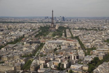 Montparnasse Kulesi 'nden Paris' in hava manzarası