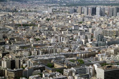 Montparnasse Kulesi 'nden Paris' in hava manzarası