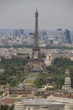 Montparnasse Kulesi 'nden Paris' in hava manzarası