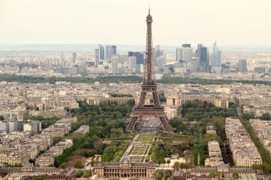 Montparnasse Kulesi 'nden Paris' in hava manzarası