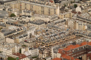 Montparnasse Kulesi 'nden Paris manzarası