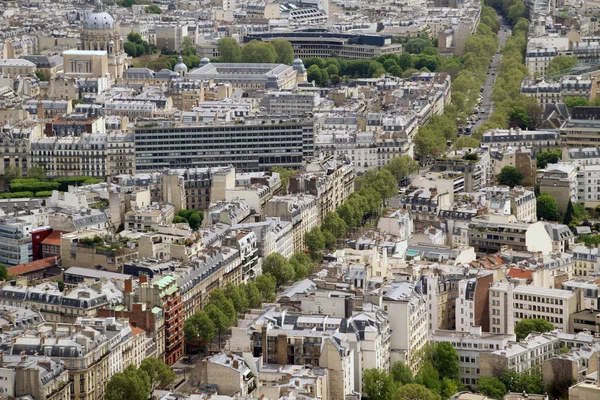 Utsikt Över Paris Från Montparnasse Tower — Stockfoto