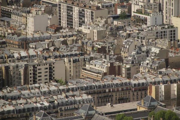 Vue Aérienne Paris Depuis Tour Montparnasse — Photo