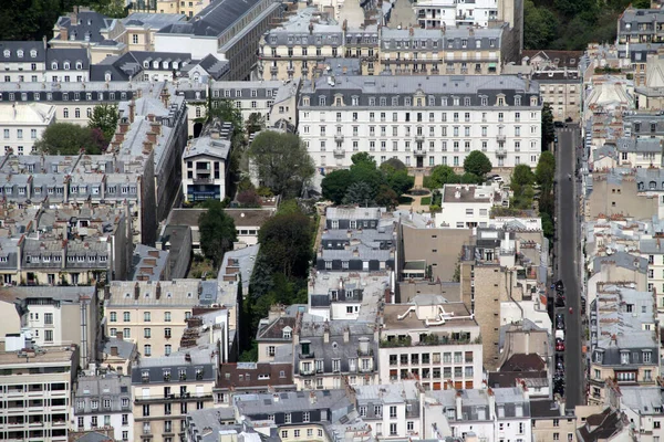 Vedere Aeriană Parisului Din Turnul Montparnasse — Fotografie, imagine de stoc