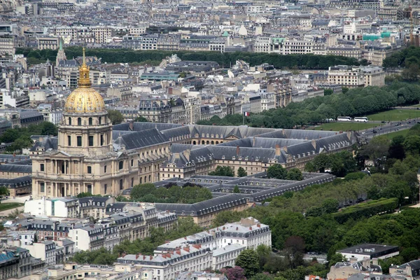 モンパルナスタワーからのパリの空中風景 — ストック写真