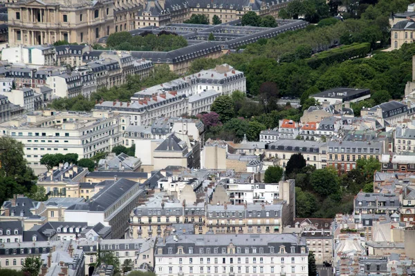 Vista Aérea París Desde Torre Montparnasse — Foto de Stock