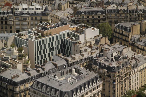 Aerial View Paris Montparnasse Tower — Stock Photo, Image