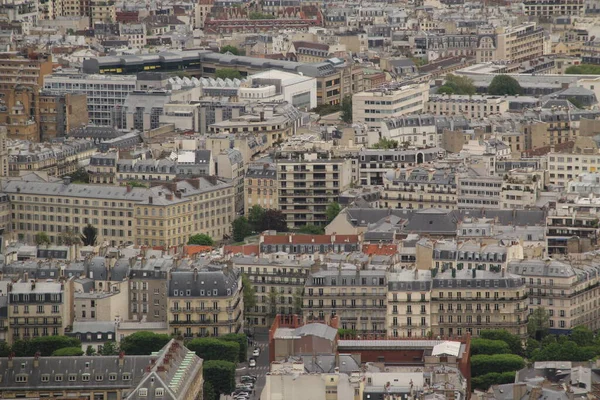 Flygfoto Över Paris Från Montparnasse Tower — Stockfoto
