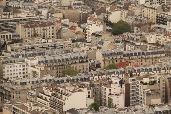 Vista Aérea Paris Torre Montparnasse — Fotografia de Stock