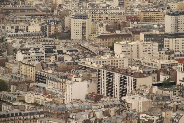 Vista Aérea Paris Torre Montparnasse — Fotografia de Stock