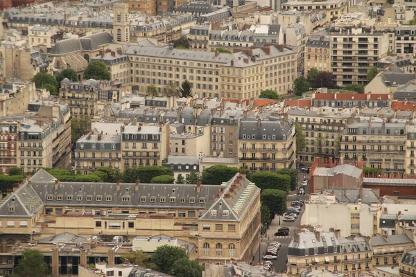 从蒙帕纳斯塔俯瞰巴黎 — 图库照片
