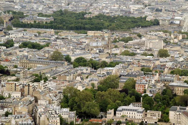 从蒙帕纳斯塔俯瞰巴黎 — 图库照片