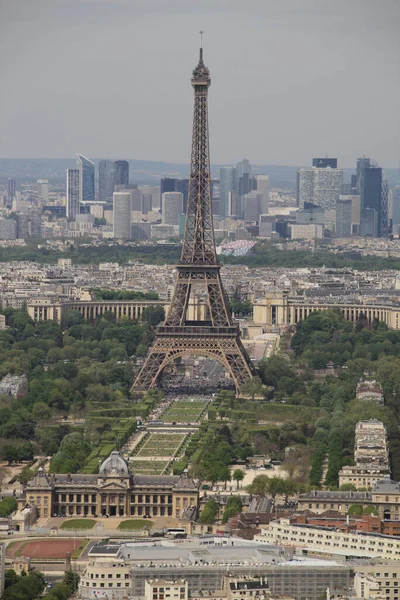 Aerial View Paris Montparnasse Tower — Stock Photo, Image