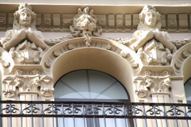 Bilbao mahallesinde bir bina.