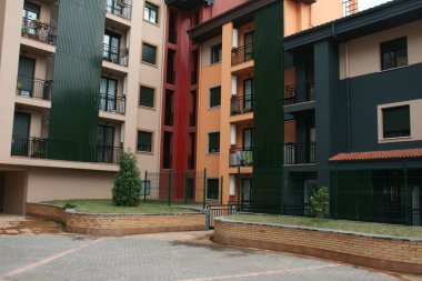 Bilbao mahallesinde bir bina.