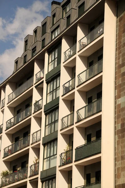 Edificio Barrio Bilbao — Foto de Stock