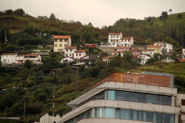 Budynek Dzielnicy Bilbao — Zdjęcie stockowe