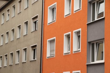 Nuremberg 'de apartman önü