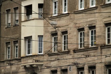 Nuremberg 'de apartman önü