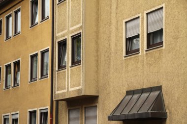 Eski Nürnberg kasabasının mimari mirası.