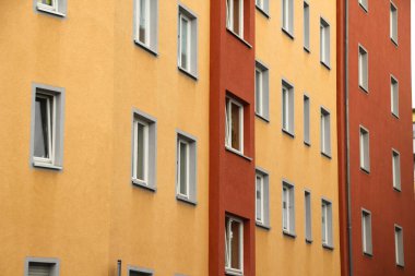 Eski Nürnberg kasabasının mimari mirası.