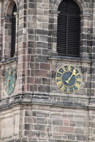 Arquitectura Del Casco Antiguo Nuremberg — Foto de Stock
