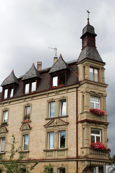 Arkitektur Den Gamla Staden Nürnberg — Stockfoto