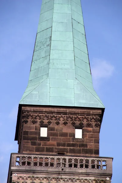 Religoius Tempio Nel Centro Storico Norimberga — Foto Stock