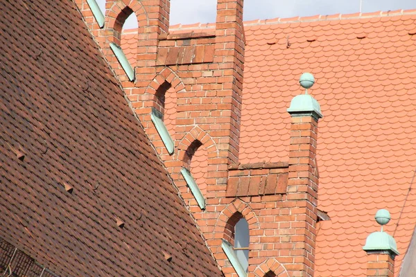 Vista Cidade Velha Nuremberga — Fotografia de Stock