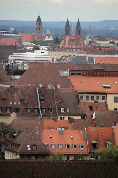 Architectonic Heritage Old Town Nuremberg — Stock Photo, Image