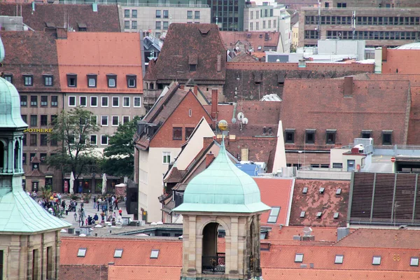 Patrimonio Arquitectónico Casco Antiguo Nuremberg — Foto de Stock